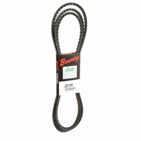 Browning EPDM Notched Belt 98% Efficient 3VX1250
